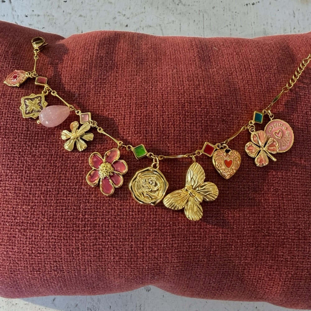 Habaha Paris Multi-Color Charm Bracelet
